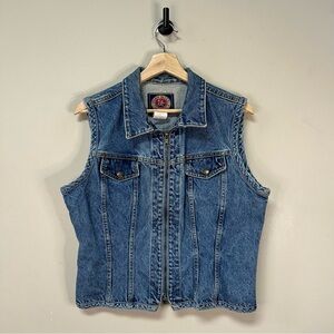 Vintage 90s Denim Vest